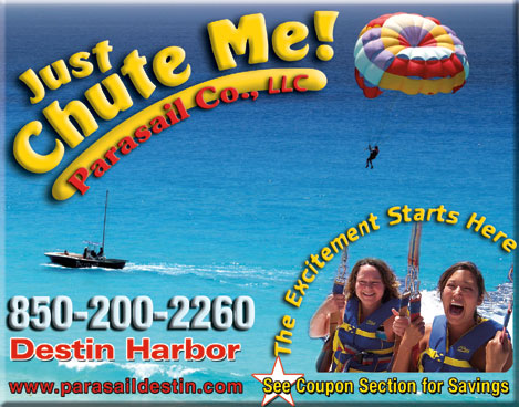 parasailing at destin florida,vacation fun