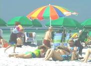 Beach Scene at one of our local area beaches, photo courtesy TV 39