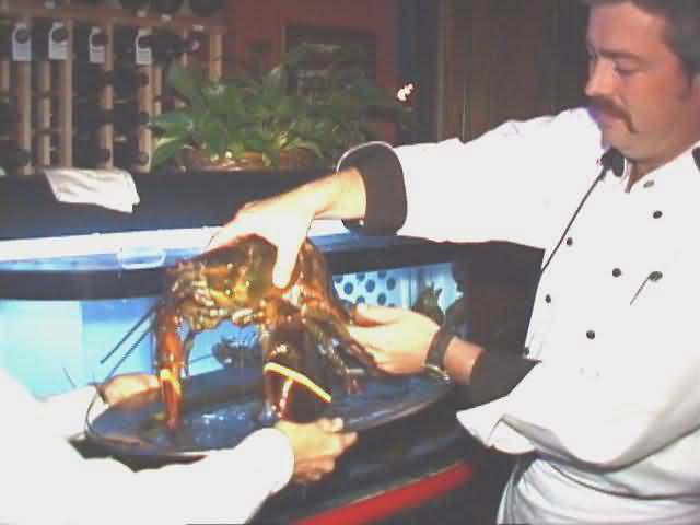 Chef at one of our florida restaurants on holiday isle near destin