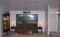 natural ventilation from the pool area