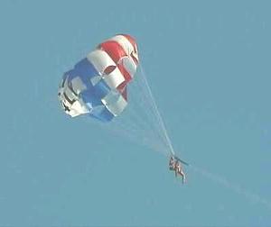 single parasail in destin